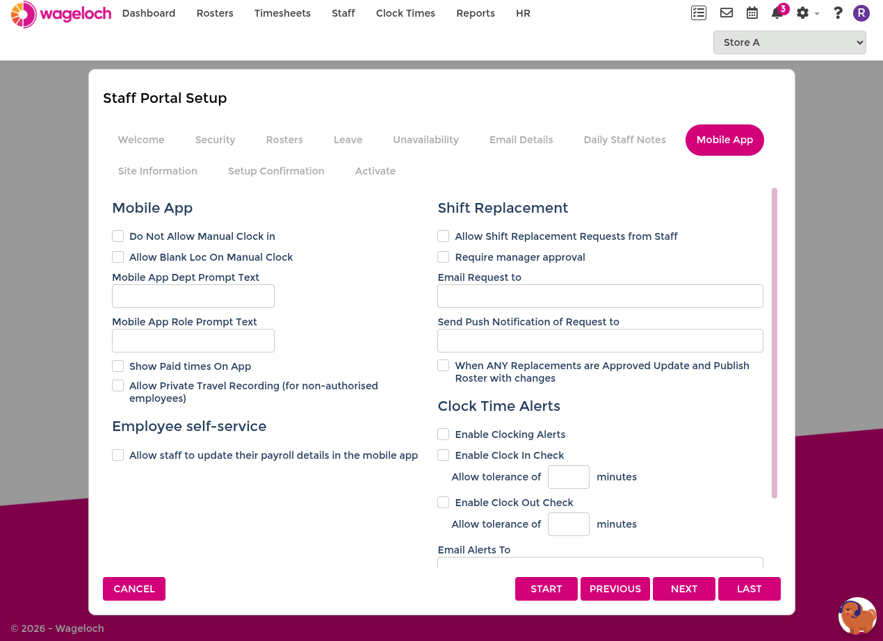 Configure Mobile App settings